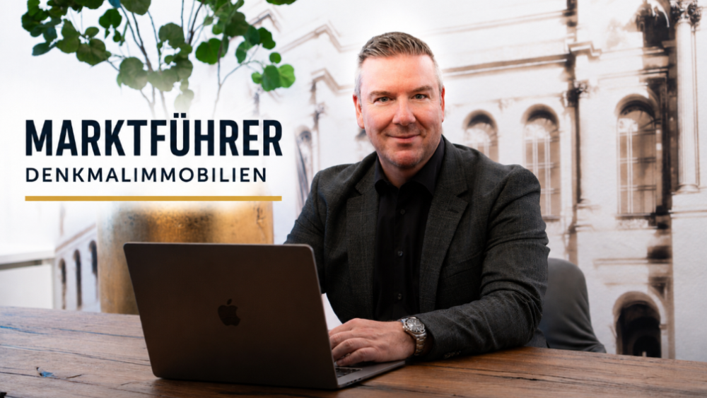 Wir sind Marktführer im Denkmalimmobilienbereich und wollen es bleiben.
