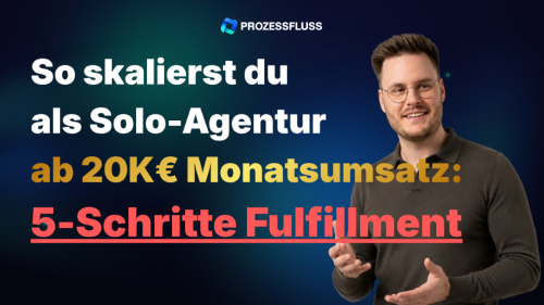 5-Schritte-Fulfillment Prozess