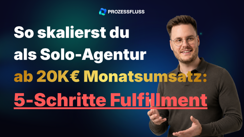 Eine Anleitung zu den fünf Schritten für das Fulfillment in Agenturen.