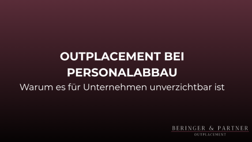 Outplacement bei Personalabbau