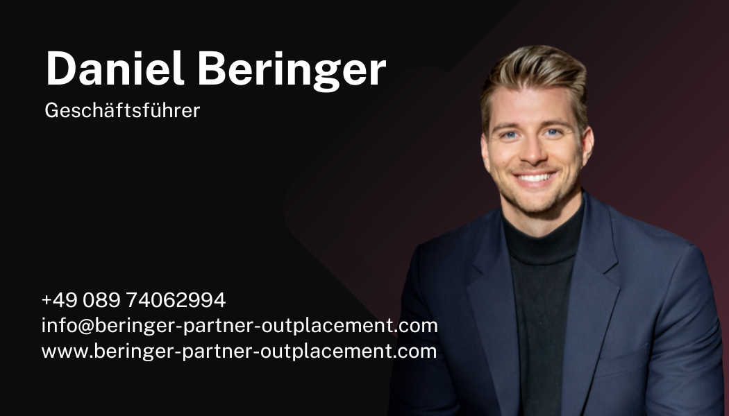 Daniel Beringer, Geschäftsführer, spricht über Outplacement für Unternehmen.