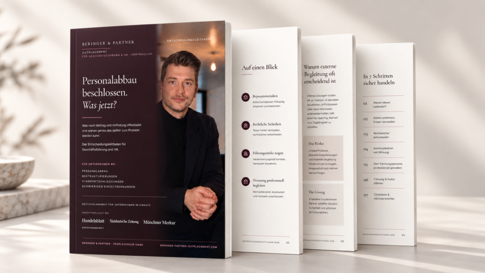„Personalabbau beschlossen – der Leitfaden für Geschäftsführer und HR“