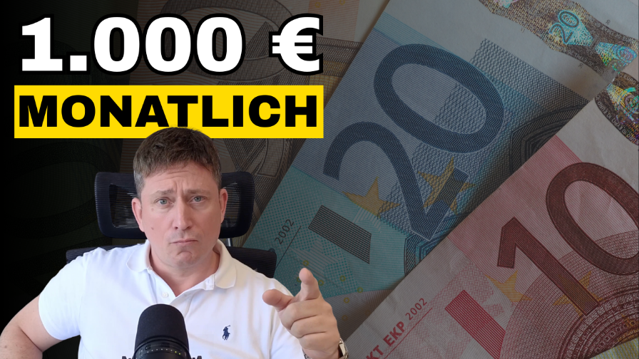 1000 € monatlich durch Investitionen verdienen