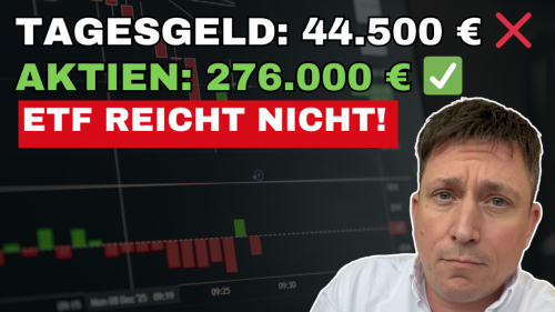 "Tagesgeld und ETF reichen nicht!" (Marko Haselböck)