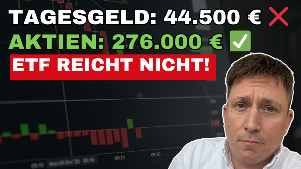 "Tagesgeld und ETF reichen nicht!" (Marko Haselböck)