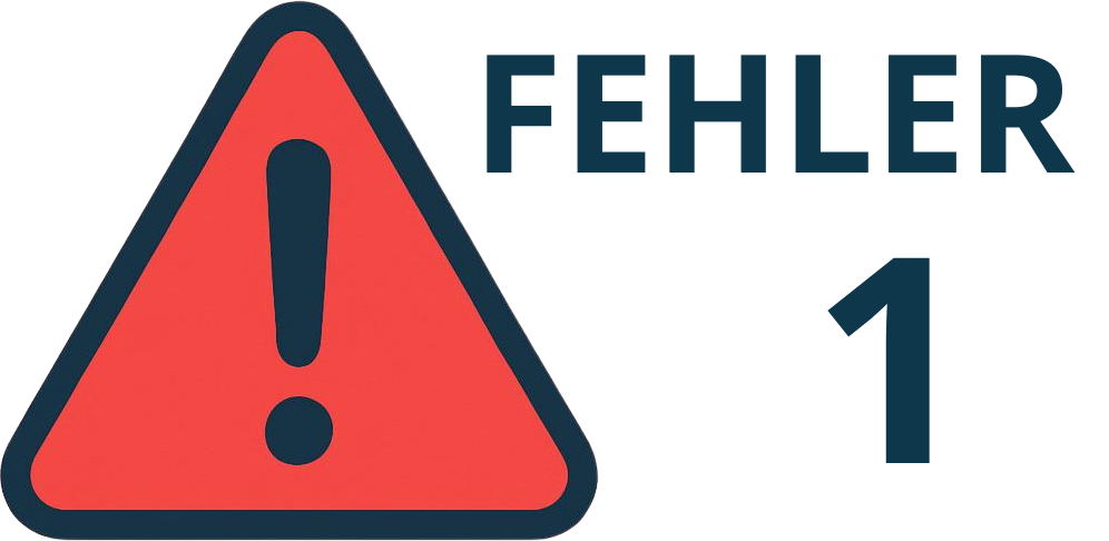 Grafik: Fehler 1 - Marko Haselböck