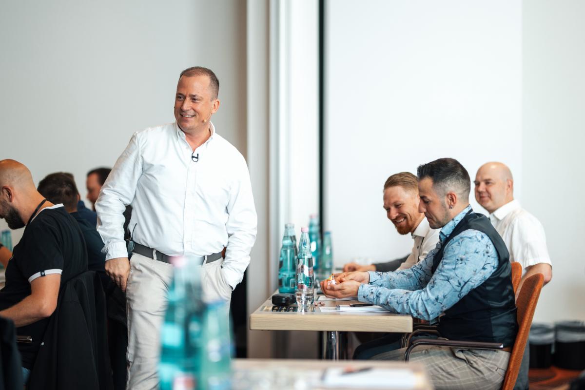 Marko Haselböck auf der Capital Mastermind in Kassel