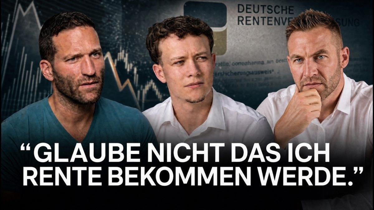 Drei Männer im Gespräch über die eigene Angst vor der Rente und erste Aktien.