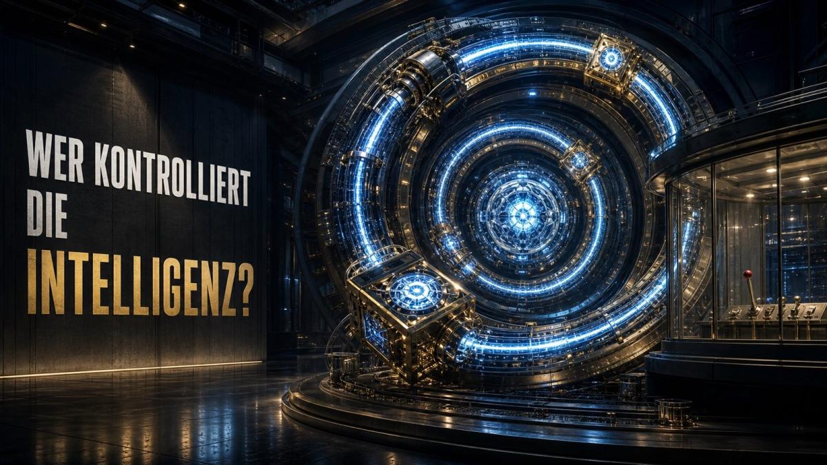Futuristisches Szenario zeigt, wer die Kontrolle über die Intelligenz hat.