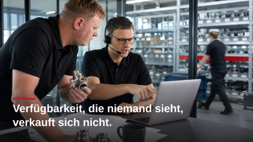 Ist das Produkt verfügbar? Wer die Antwort sofort hat, gewinnt den Auftrag.