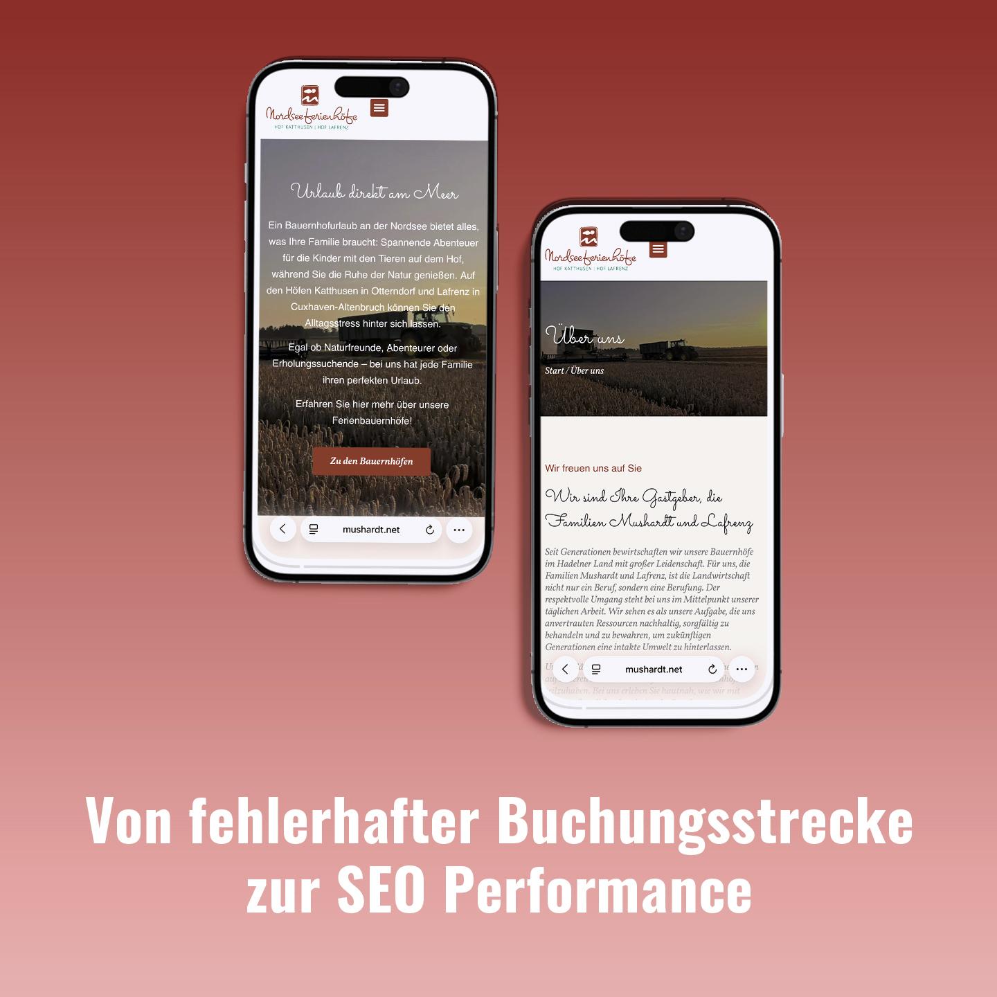 Nordseeferienhöfe Katthusen & Lafrenz: Von fehlerhafter Buchungsstrecke zur SEO-Performance