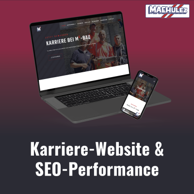 Bauunternehmen: Karriere‑Website bringt dauerhaft Bewerbungen & Kundenanfragen