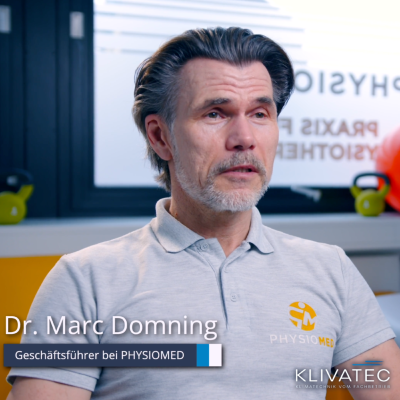Physiotherapiepraxis in 3 Wochen klimatisiert: alles aus einer Hand, ein fester Ansprechpartner
