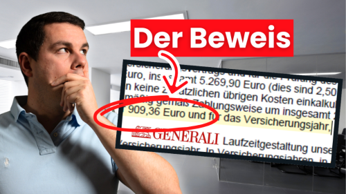 Effektivkosten Beispiel Generali Vermögensaufbau und Sicherheitsplan 