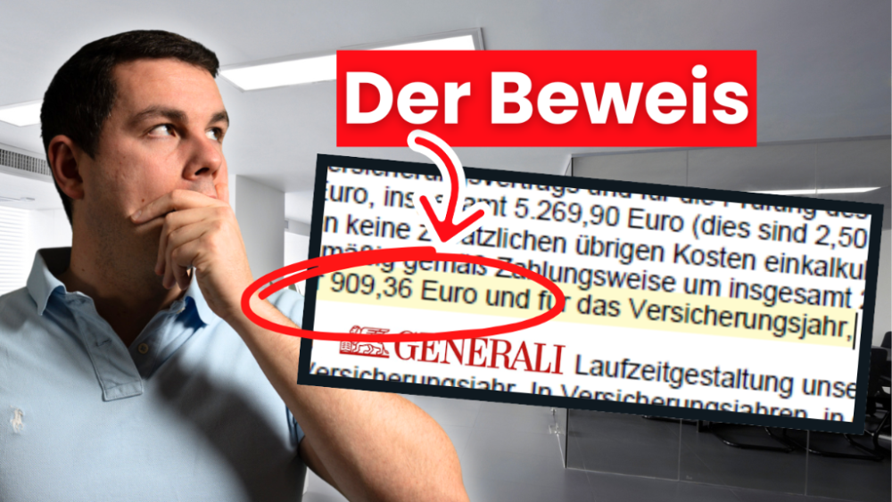 Effektivkosten Beispiel Generali Vermögensaufbau und Sicherheitsplan 