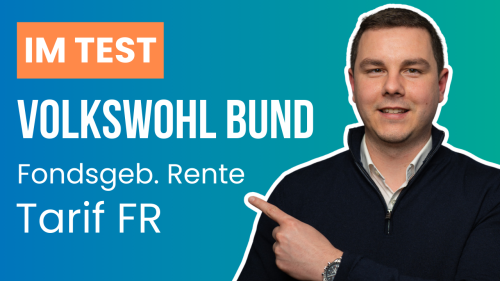 Lohnt sich der Volkswohl Bund Tarif FR mit Fonds und ETFs?