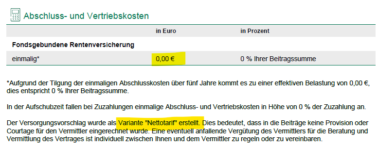 LV1871 Tarif MeinPlan als 