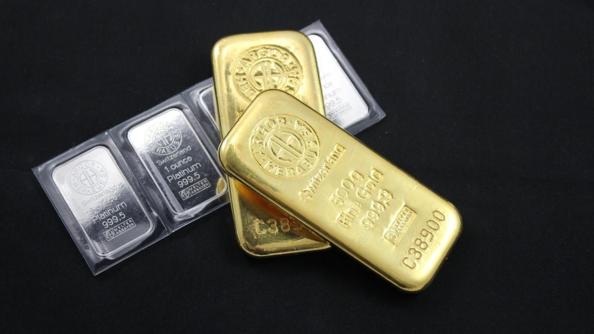 Gold- und Silberbarren als Möglichkeit, geerbtes Vermögen anzulegen.
