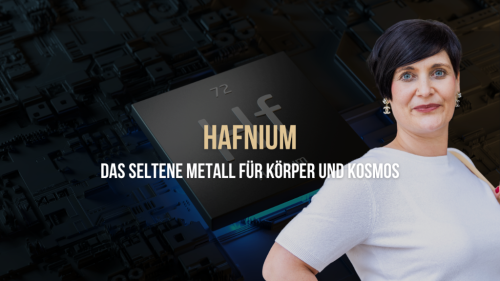 Hafnium: Das seltene Metall für Körper und Kosmos