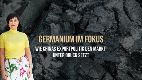 Germanium im Fokus: Wie Chinas Exportpolitik den Markt unter Druck setzt