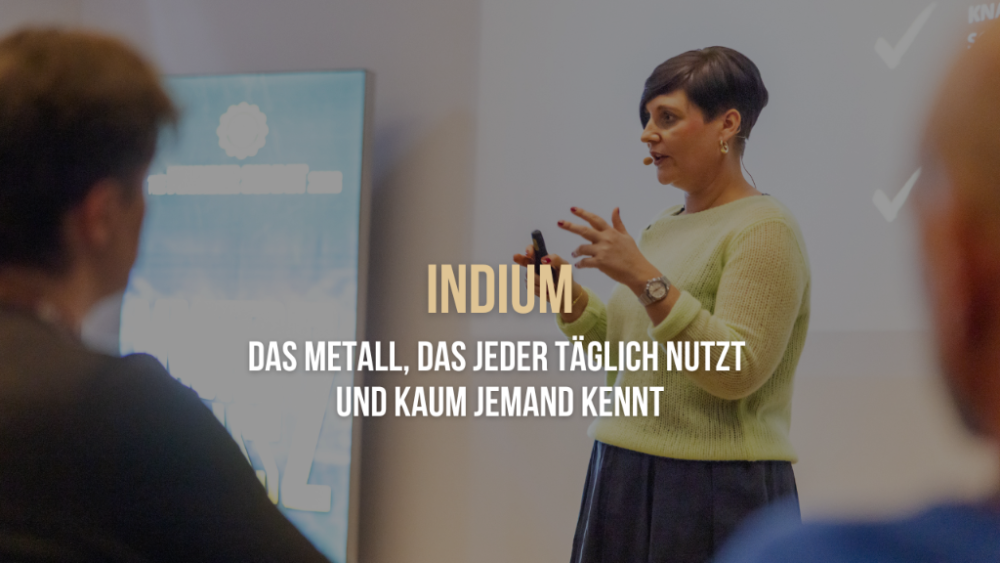 Eine Präsentation über Indium, das Metall, das jeder täglich nutzt und kaum jemand kennt.