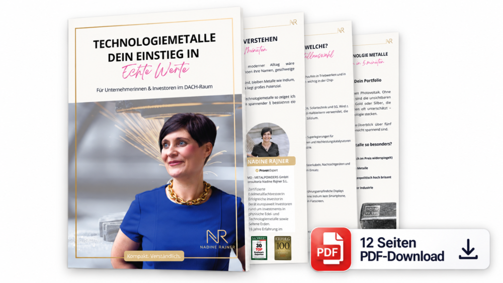 Technologiemetalle – Dein Einstieg in echte Werte: Der kompakte Guide für strategische Anleger ab 25.000 €