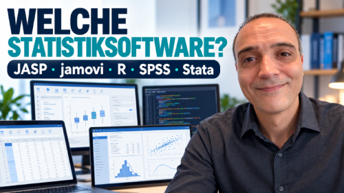 ASP, jamovi, R, SPSS oder Stata: Welche Software passt zu deiner Analyse?