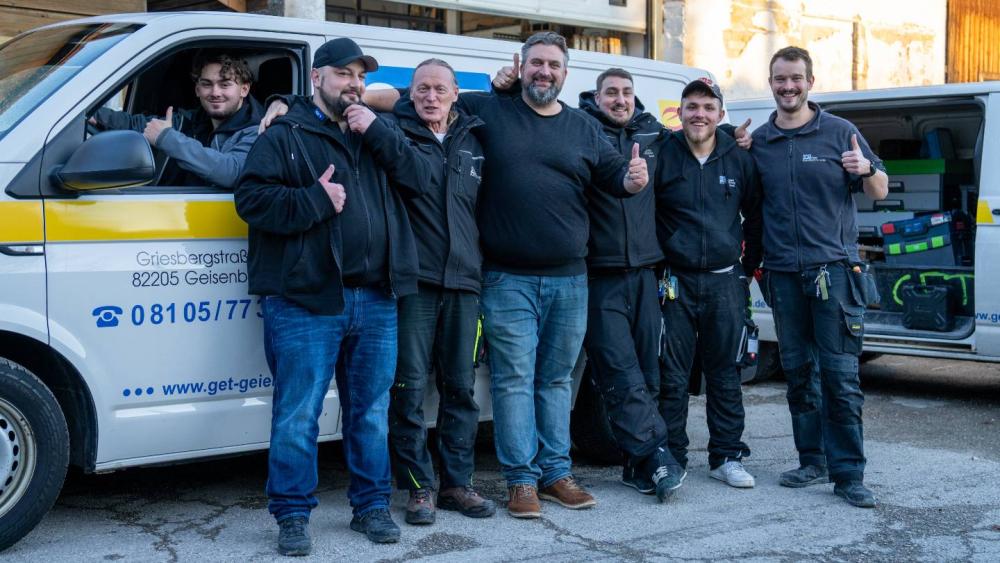 Im Team von GET Geier Elektrotechnik GmbH aus Geisenbrunn herrscht ein Top-Betriebsklima