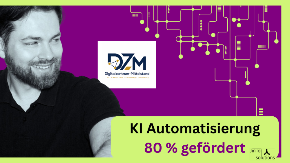 KI Automatisierung zu 80 % gefördert