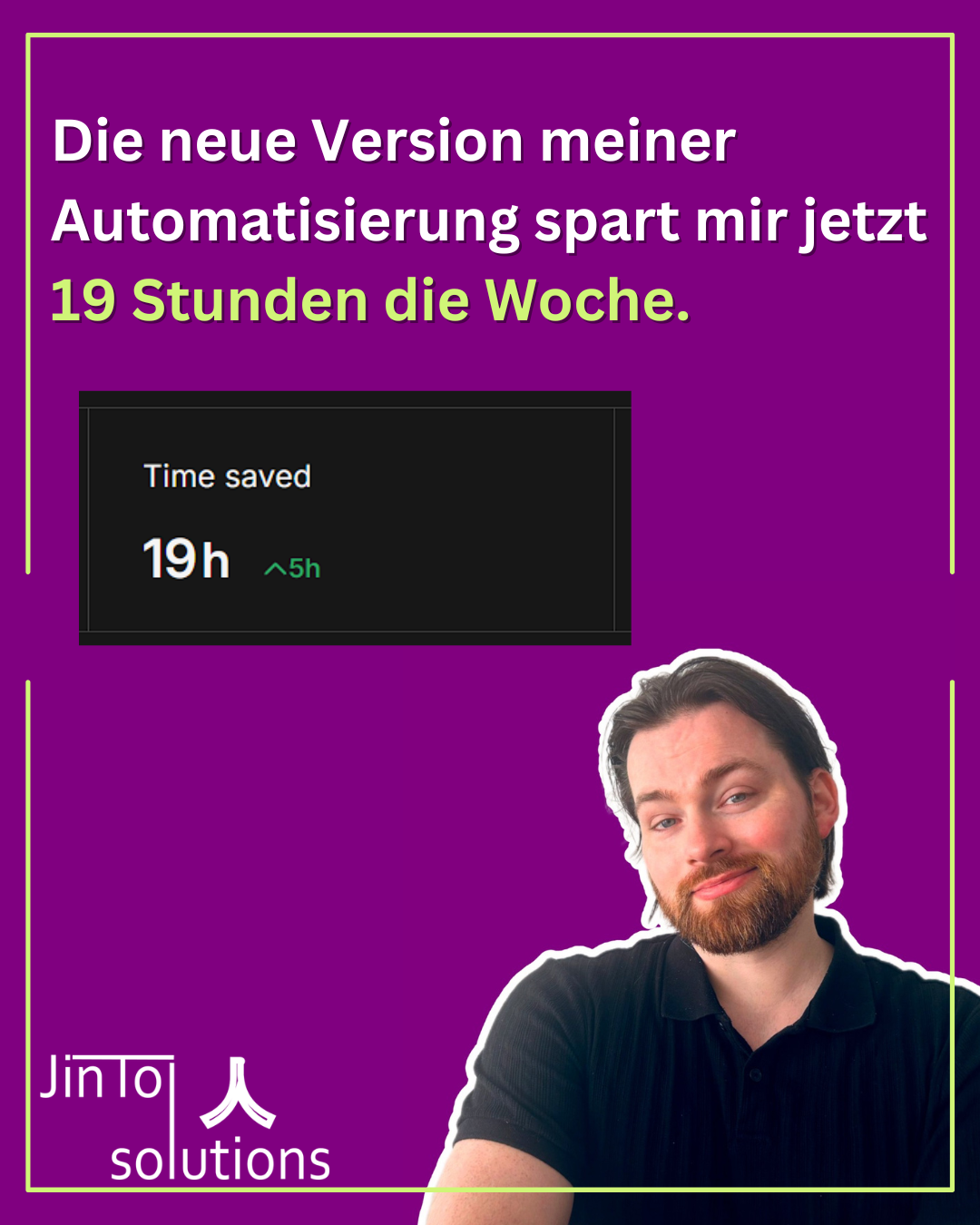 5 h zusätzliche Ersparnis durch smarte Automatisierung