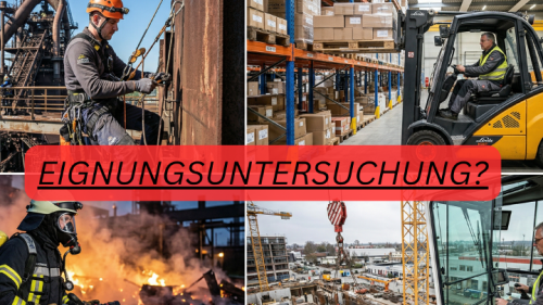 G 25? G 41? G 26.3? Eignungsuntersuchungen können oft sinnvoll sein