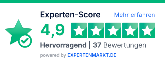 Experten-Score für Kilian Kropiunik mit 4,9 und 37 Bewertungen.