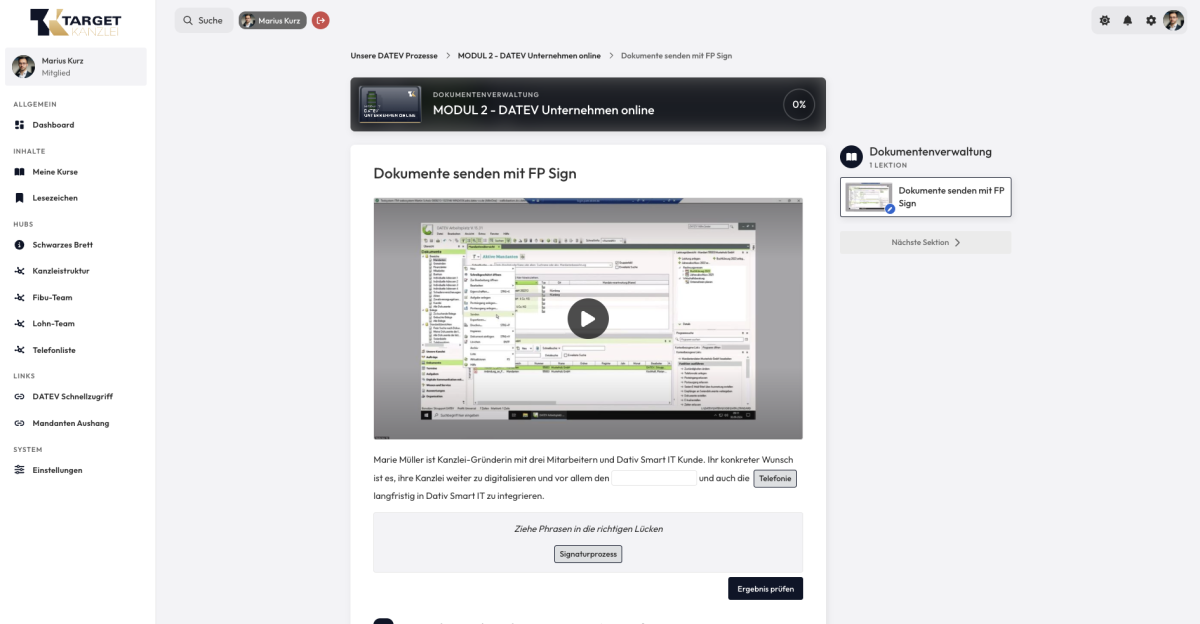 So sieht ein moderner Schulungsbereich für Kanzleien aus. Mehr dazu auf www.kanzleihub.de