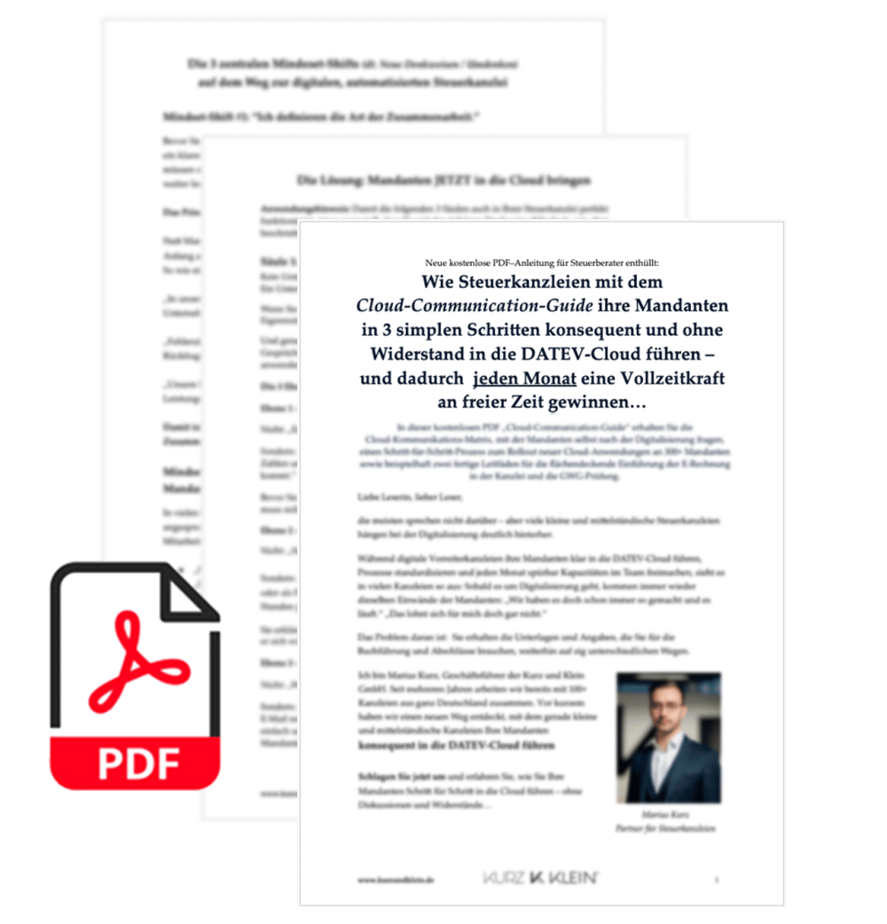 Neue kostenlose PDF‒Anleitung für Steuerberater enthüllt: