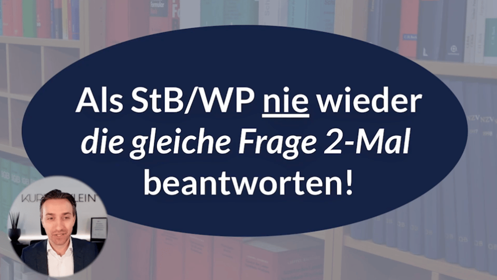Wie Steuerberater mit einer winzigen Änderung im Alltag sich selbst und ihre Teamleiter vollständig von Rückfragen befreien…