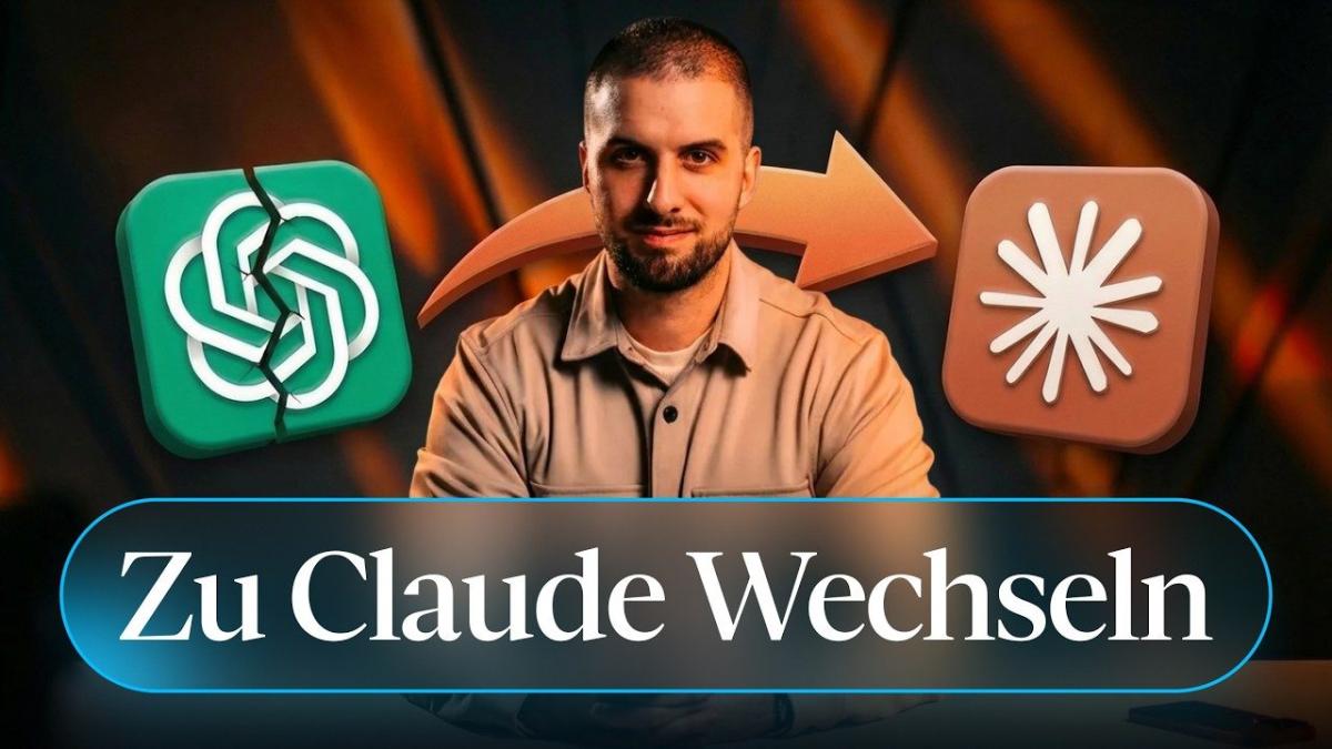 Von ChatGPT zu Claude wechseln (inkl. Wissenstransfer in 3 Minuten) - YouTube Video: https://www.youtube.com/watch?v=2ZG6q2_K2NU
