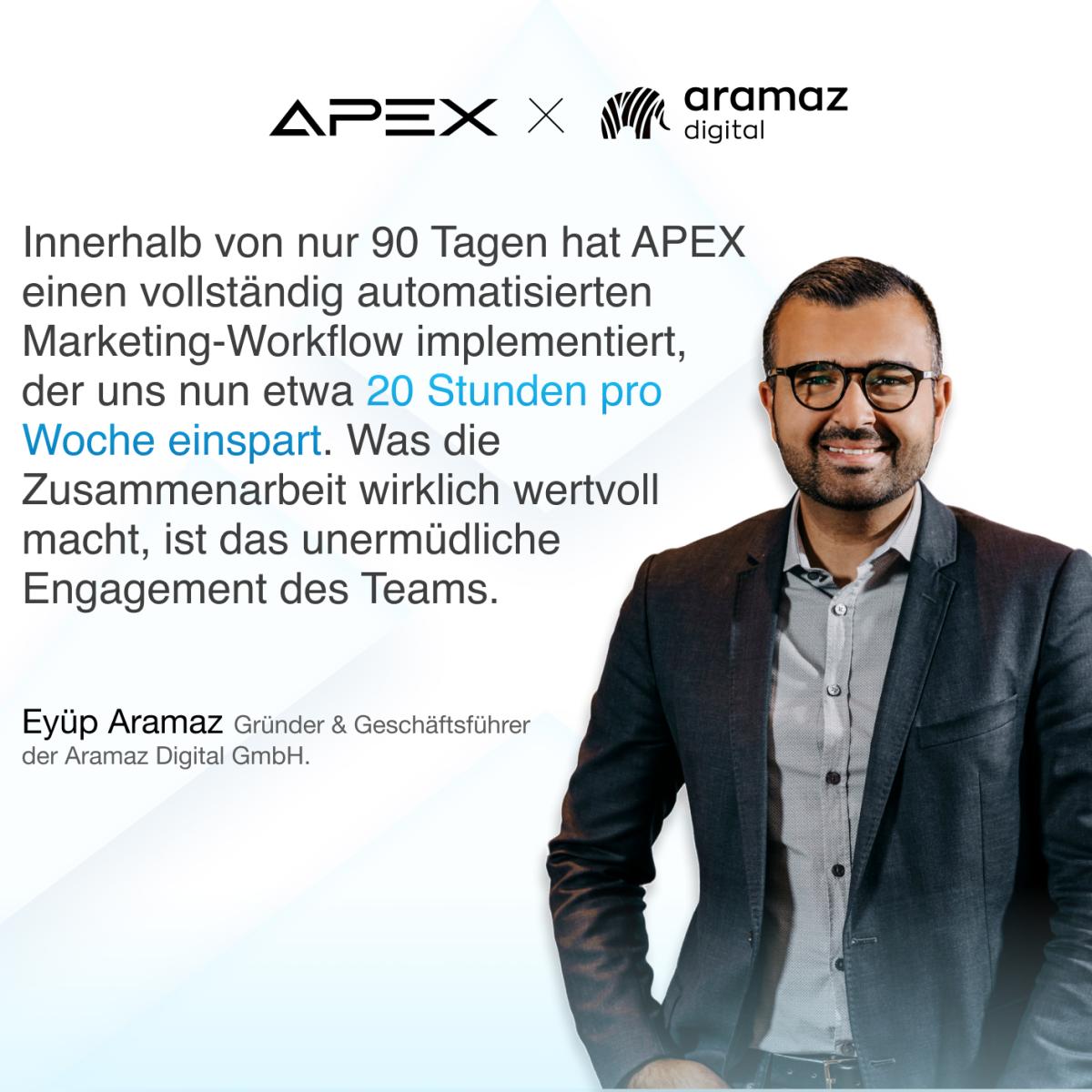 Gemeinsam mit Aramaz Digital bringen wir modernste KI-Projekte von der Idee in die Realität. Unser gemeinsamer Fokus liegt nicht auf Konzepten, sondern auf konkreter Umsetzung: Systeme, die messbare Ergebnisse liefern.