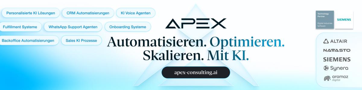 Mit maßgeschneiderten Automatisierungen schaffen wir seit Jahren klare Workflows, echte Effizienz und spürbares Wachstum – von der kleinen Agentur bis hin zu Großkonzernen. Weniger Chaos, mehr Performance – powered by AI.