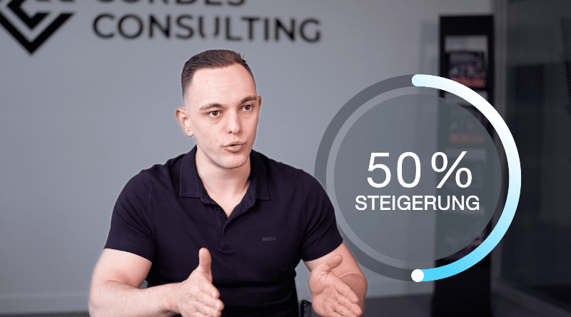 50 % Effizienzsteigerung durch KI bei Cordes Consulting | APEX hat in 3 Monaten 6 Fulfillment-Prozesse automatisiert – von Landingpage-Copy bis zur Drehplanung. Ergebnis: 50 % Effizienzsteigerung, höhere Dienstleistungsqualität und deutlich weniger manuelle Arbeit – alles auf der bestehenden Infrastruktur, ohne Datenbankmigration.