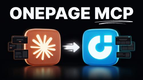 Onepage AI MCP x Claude - wir sind die Ersten!
