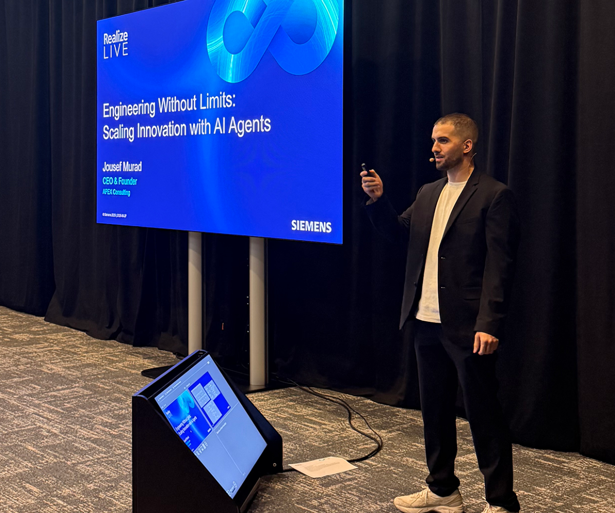 Mein Vortrag bei Siemens vor Experten im Bereich KI und Simulation zum Thema KI-Agenten.