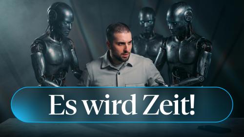 Endlich KI-gestützt arbeiten - deine Zeit läuft ab.