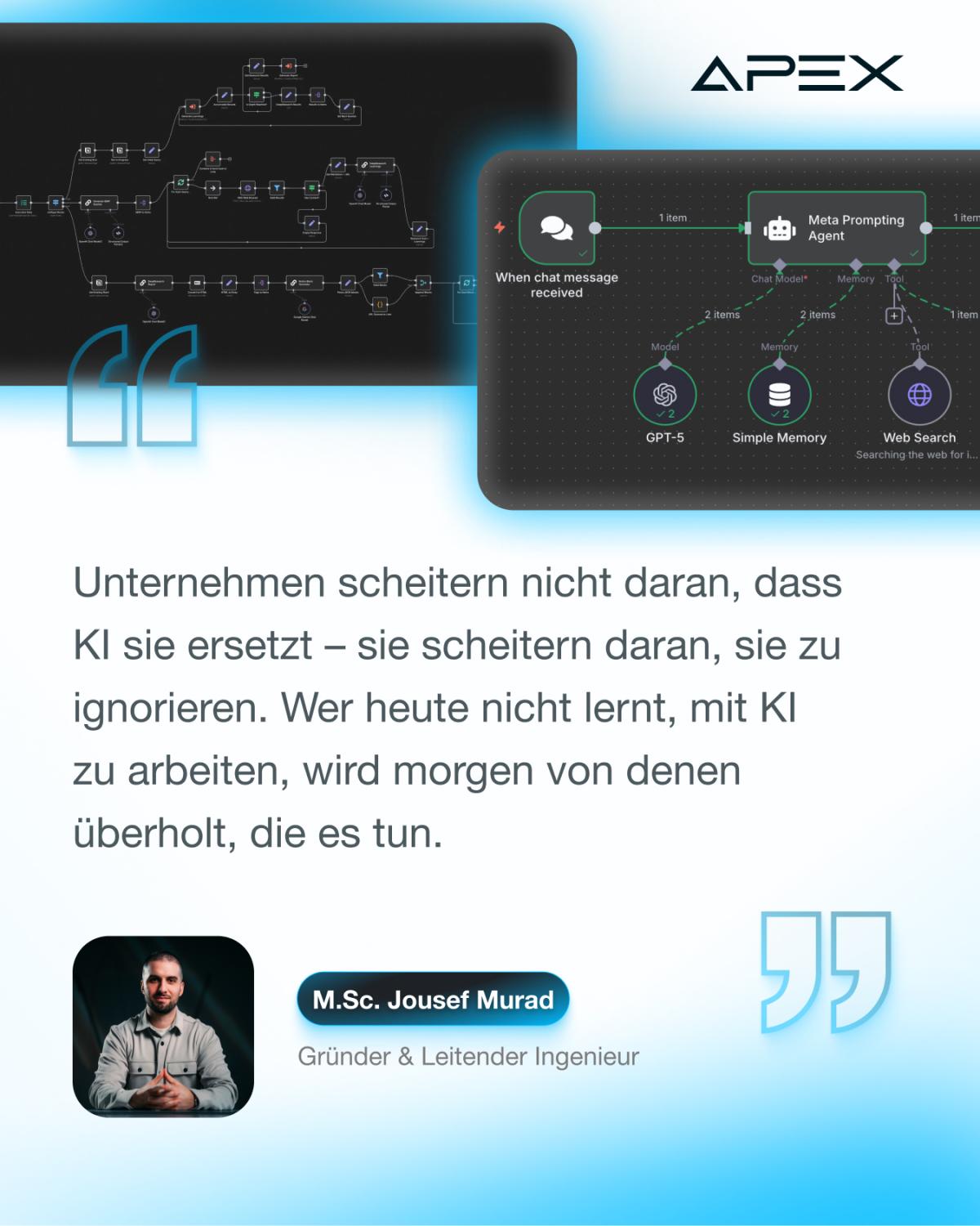 Unternehmen scheitern nicht daran, dass KI sie ersetzt – sondern daran, den Wendepunkt zu verpassen. KI ist kein Zukunftsthema mehr, sondern ein struktureller Umbruch. Wer heute nicht lernt, mit KI zu arbeiten, erlebt morgen seinen persönlichen Nokia-Moment.
