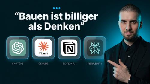 Wer heute eine Idee hat, kann sie über Nacht umsetzen.