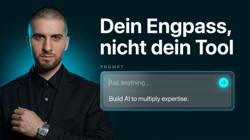 Nicht dein Tool bremst dein Wachstum. Du bist der Engpass.