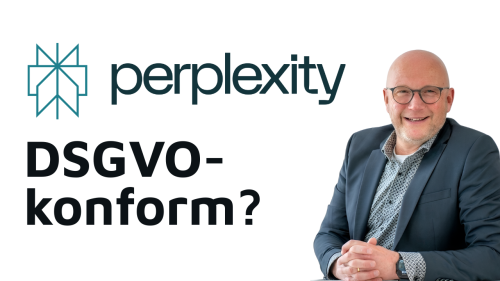 Ist Perplexity DSGVO-konform? Frank Müns, Datenschutzexperte, erklärt
