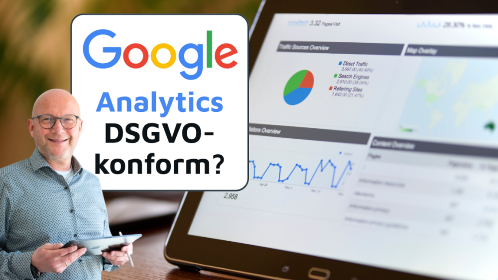 Ob Google Analytics DSGVO-konform ist, erklärt Frank Müns, Datenschutzbeauftragter