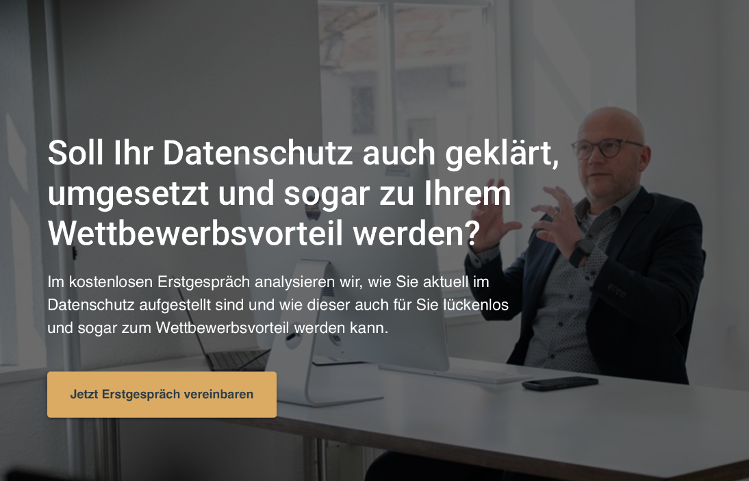 Wie kann Make bei Ihnen datenschutzkonform eingesetzt werden? Das klären wir im kostenlosen Erstgespräch.