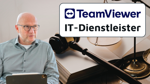 TeamViewer als IT-Dienstleister sicher einsetzen. Frank Müns, Datenschutzexperte erklärt.