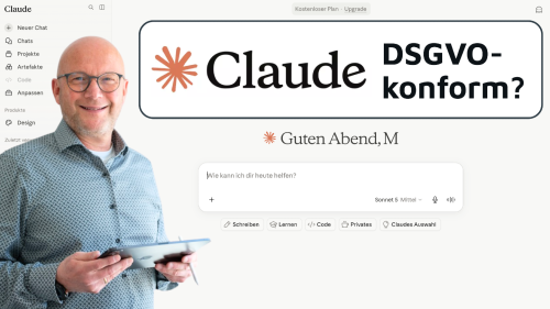 Ist Claude DSGVO-konform? Datenschutzexperte Frank Müns reagiert